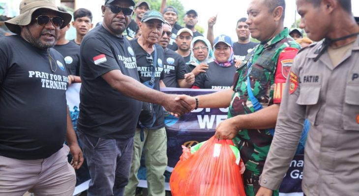 Peduli Korban Banjir Bandang, Organda Lelilef Salurkan Bantuan