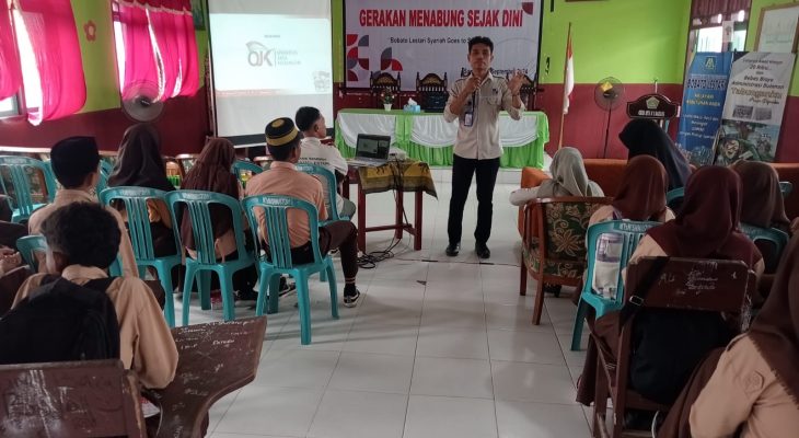 Hidupkan Budaya Menabung Sejak Dini, Bank Bobato Lestari Sanana Gelar Edukasi Keuangan ke Siswa