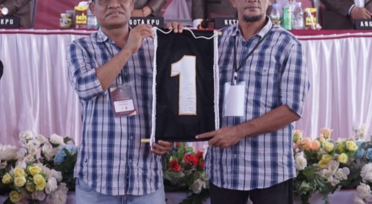 Dapat Nomor Urut 1, Ihsan-Darwis Percaya Akan Pimpin Kepulauan Sula