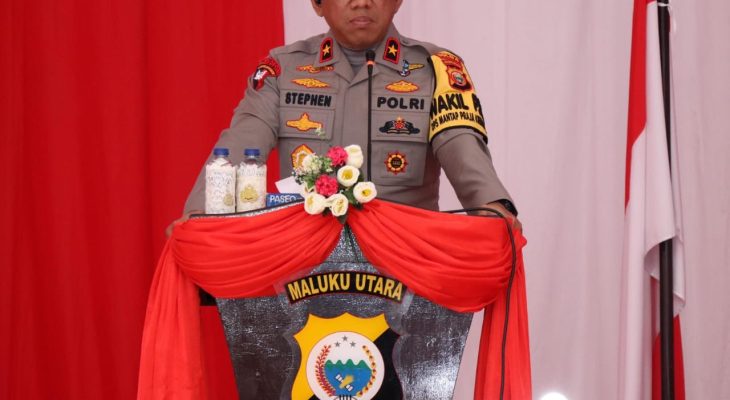 Wakapolda Maluku Utara Minta Perwira dan Anggota Kuasai Ilmu Intelijen Saat Pilkada