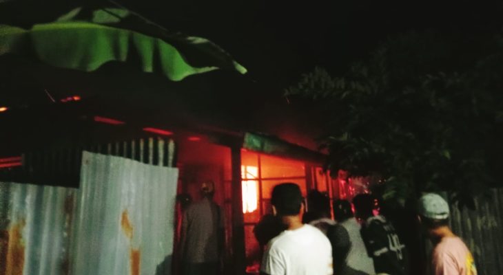 Sebuah Rumah Kontrakan di Kepulauan Sula Terbakar, Ada Uang Puluhan Juta