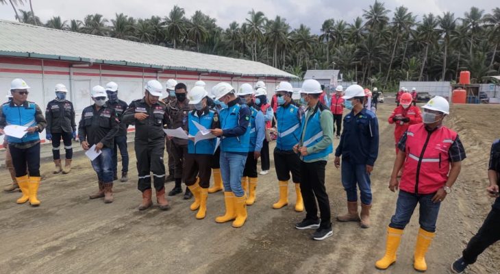 PLN bersama Kejati Malut Tinjau Proyek Strategis Nasional di Galela