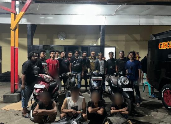 Lima Anak di Bawah Umur Diringkus Intel Brimob Curi Motor, 1 Orang Perempuan