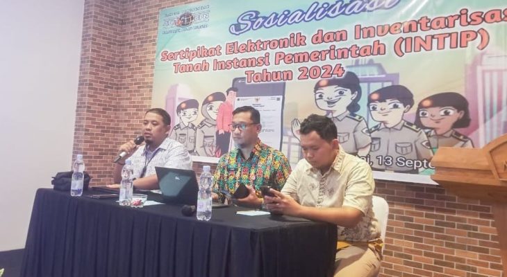 Wujudkan Modernisasi Pelayanan, Kantor Pertanahan Morotai Gelar Sosialisasi Sertipikat INTIP