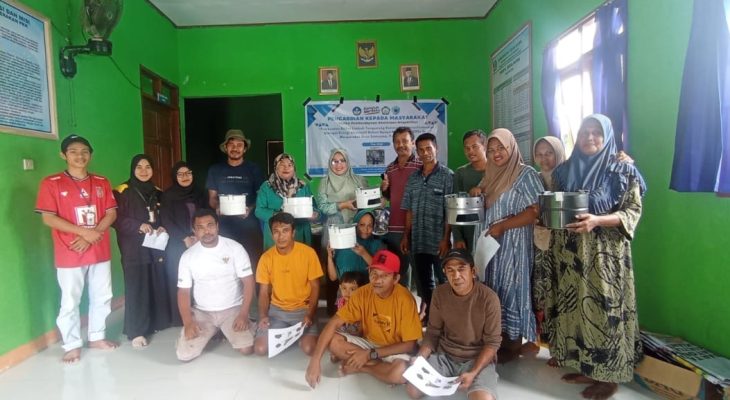 Dibantu Kemendikbudristek, Dosen Unkhair dan ISDIK Kie Raha Manfaatkan Kulit Kenari Jadi Briket