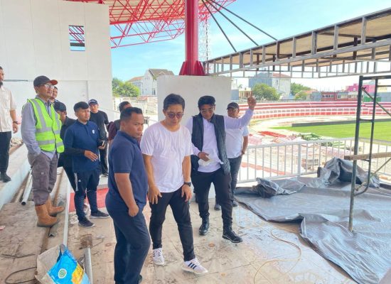 PSSI dan PT LIB Tinjau Gelora Kie Raha Ternate Jelang Laga Malut United vs Barito Putera