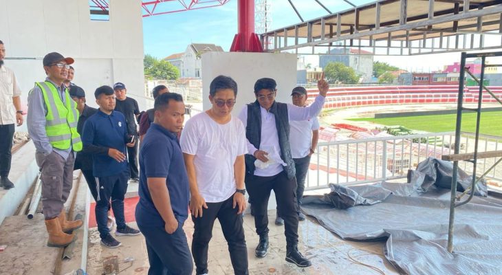 PSSI dan PT LIB Tinjau Gelora Kie Raha Ternate Jelang Laga Malut United vs Barito Putera