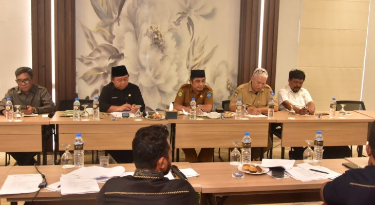 Pemkot Ternate dan DPRD Bahas Hasil Evaluasi Pemprov Soal Ranperda APBD-P 2024