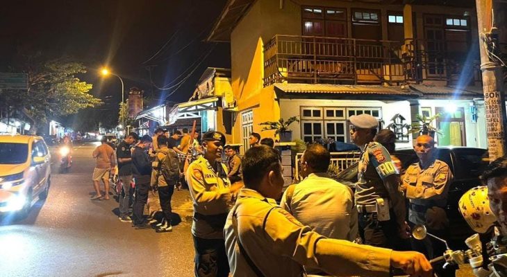 Jaga Kondusivitas Kampanye, Polda Maluku Utara Intens Lakukan Mobile Pengamanan