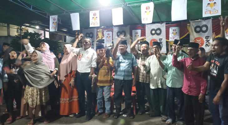 Kampanye Basri Salama Disambut Antusias Warga Kulaba, Ternate