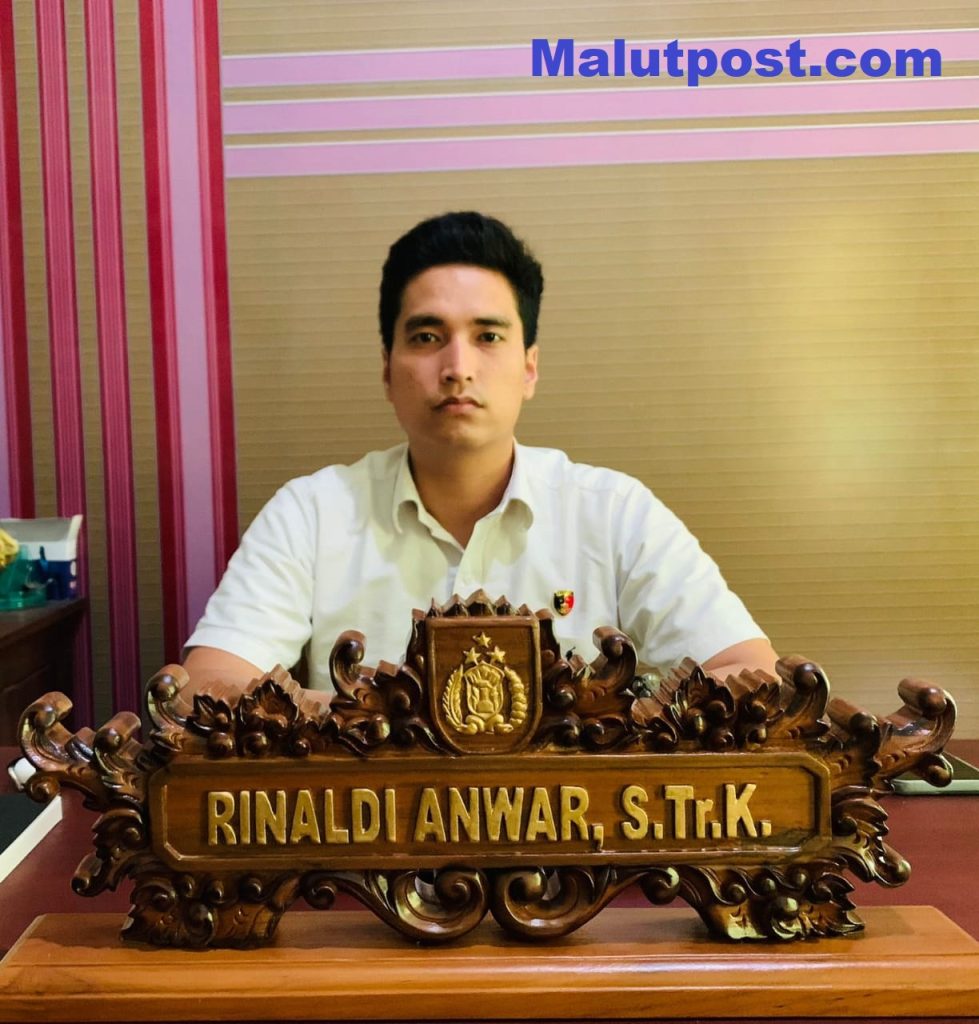 Kasat Reskrim Polres Kepulauan Sula, Iptu Rinaldi Anwar.