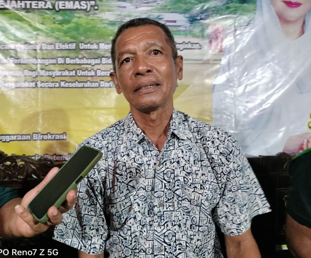Kordinator tim relawan Kecamatan Lede, Aliadin