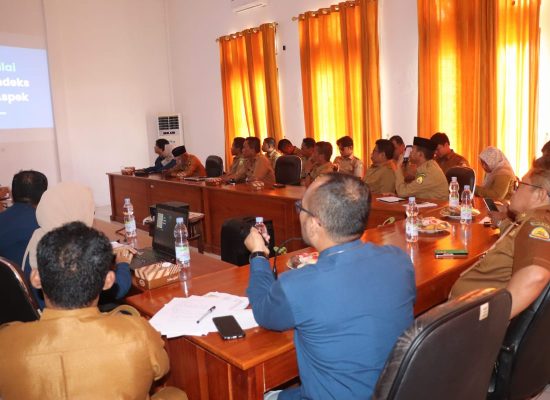 Diskominfo Bersinergi dengan BPS Kepulauan Sula dalam Forum Satu Data Taliabu