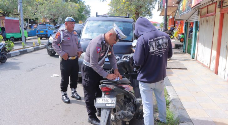 Puluhan Kendaraan di Kepulauan Sula Terjaring Razia Selama 4 Hari Operasi Zebra