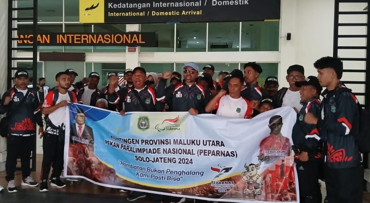 Kontingen Disabilitas Maluku Utara Optimis Juara di Peparnas Solo