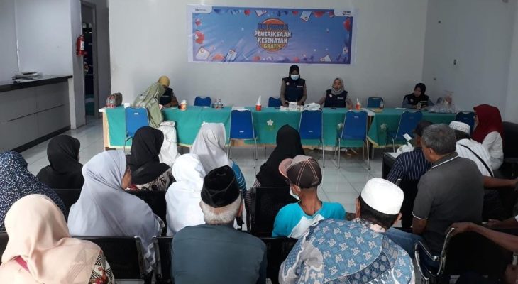 BRI Ternate Beri Layanan Kesehatan Gratis ke Pensiunan