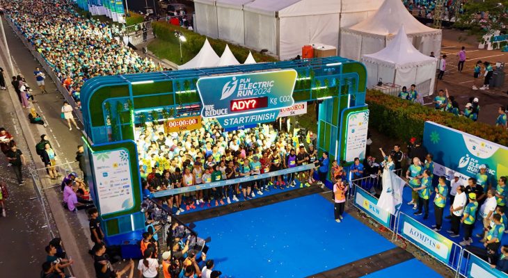 PLN Sukses Gelar PLN Electric Run 2024, Ajak Masyarakat Kurangi Emisi Karbon