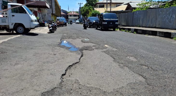 Dinas PUPR Segera Perbaiki Sejumlah Ruas Jalan di Kota Ternate