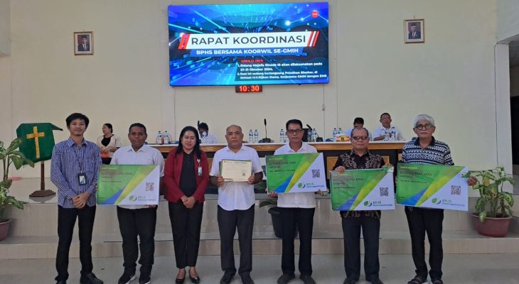 Pegawai Organik dan non-Organik Gereja Masehi Halmahera Utara Dilindungi BPJS Ketenagakerjaan