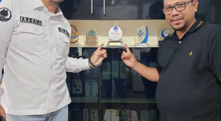 PAM Ake Gaale Ternate Resmi Terima Aplikasi Critical Control Point