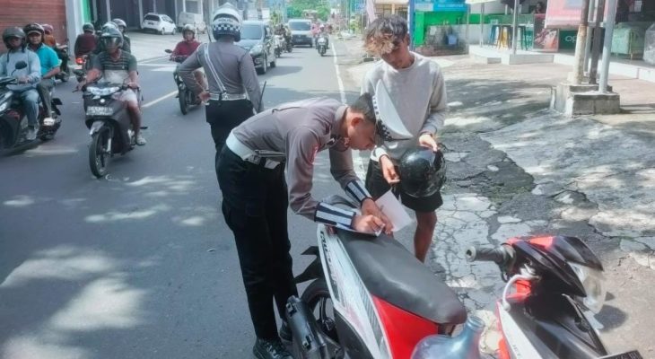 5 Hari Operasi Zebra Kieraha, Satlantas Polres Ternate Tindak 195 Kendaraan