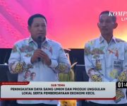 Cagub - cawagub saat tampil di debat Kandidat calon gubernur dan wakil gubernur Maluku Utara