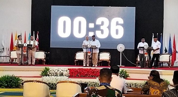 Debat Kedua Pilkada Taliabu, Paslon Nomor Urut 1 Terjebak Isu Liar