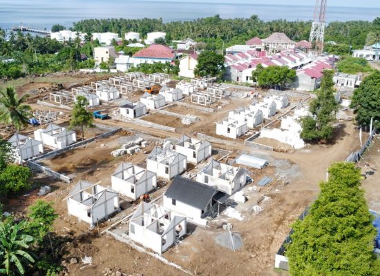 Progres Pembangunan Rumah Warga Korban Banjir Bandang Rua, Ternate Sudah 25 Persen 
