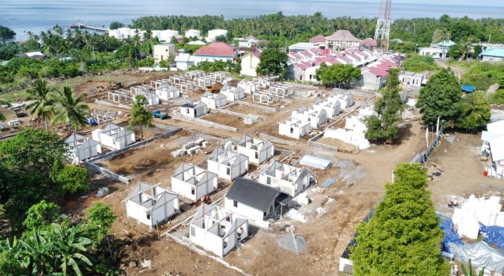 Progres Pembangunan Rumah Warga Korban Banjir Bandang Rua, Ternate Sudah 25 Persen 