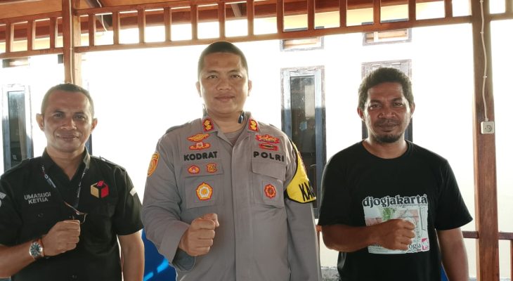 Polres Kepulauan Sula Tindaklanjuti Kasus Pengeroyokan Panwas Desa Kabau Pantai