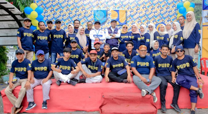 Dinas PUPR Ternate Launching Rangkaian Kegiatan Hari Bakti PU Ke-79