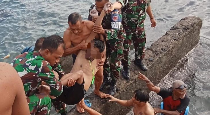 Pria 38 Tahun di Ternate Ditemukan Meninggal dalam Kondisi Terapung di Pantai Falajawa