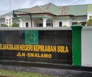 Kantor Kejari Kepulauan Sula.(Foto: Istimewa)