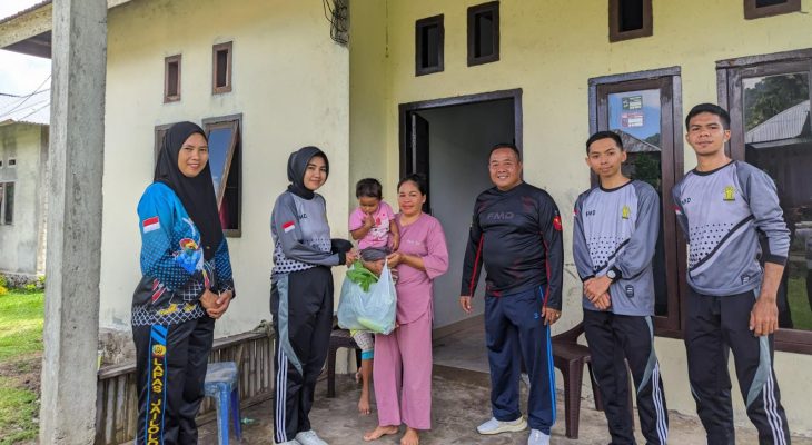 Lapas Jailolo Kemenkumham Malut Berbagi Bansos Hasil Pertanian kepada Keluarga WBP dan Sekitar