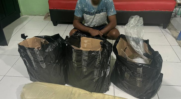 Selundupkan Miras dari Sulawesi Utara, Pria 41 Tahun Ditangkap Polisi di Ternate