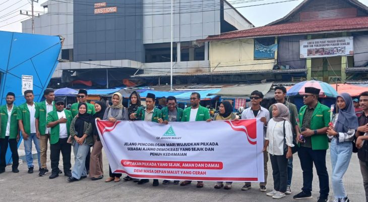 GP Ansor bersama 3 Organisasi Ajak Masyarakat Maluku Utara Ciptakan Pilkada Damai, Sejuk dan Aman