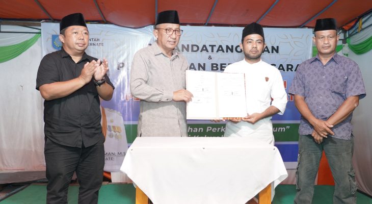 Pemkot Ternate Hibahkan Lahan Pekuburan 1,5 ha untuk Warga Fitu