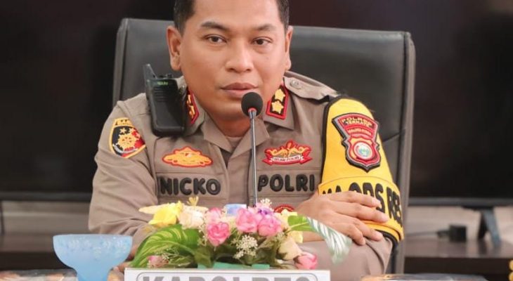 Polres Ternate Jaga Ketat Tempat Pemungutan Suara 