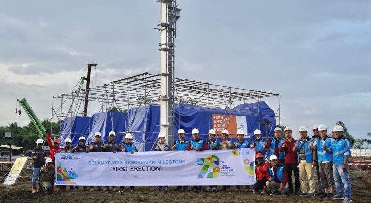 PLN UIP MPA Capai Milestone Penting dalam Proyek Tobelo Package Gas Engine Power Plant