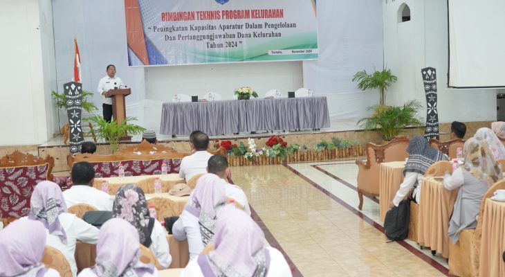 Pemkot Ternate Gelar Bimtek Peningkatan Kapasitas Aparatur dalam Pengelolaan Dana Kelurahan