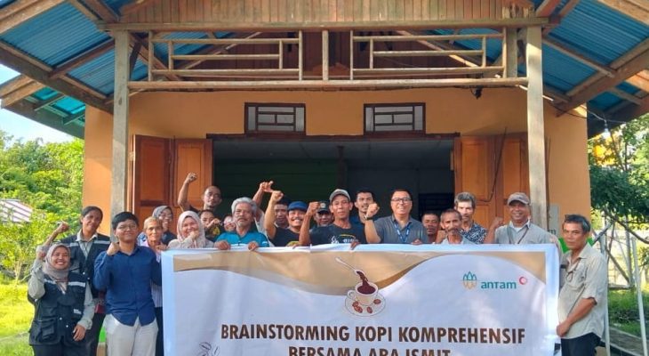 ANTAM dan IoC Maluku Utara Bidani Buli Coffee Lover