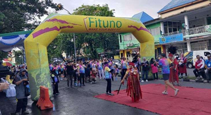 Ratusan Peserta Meriahkan Fun Run Keluarga Kawanua Kota Ternate