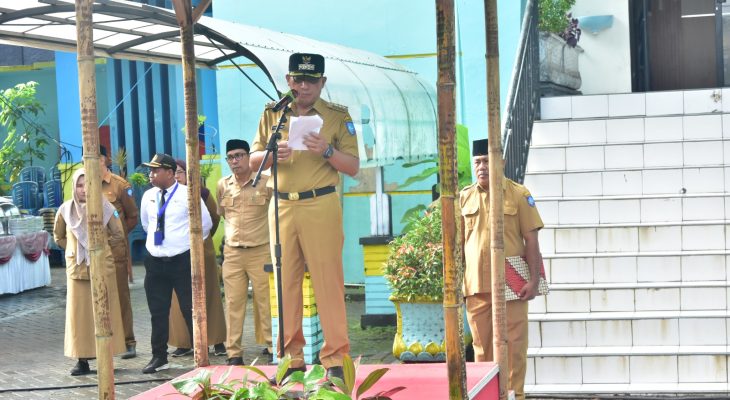 Dinas PUPR Ternate Peringati Hari Bakti, Upacara Dipimpin Wali Kota