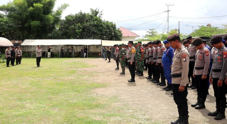 Polda Maluku Utara Terjunkan Ratusan Personel di Lokasi Pleno Rekapitulasi Suara Pilgub