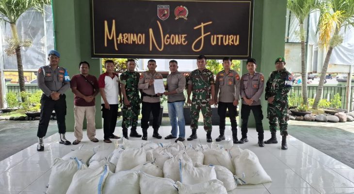 Kodim 1501 Ternate Sita Ribuan Miras 