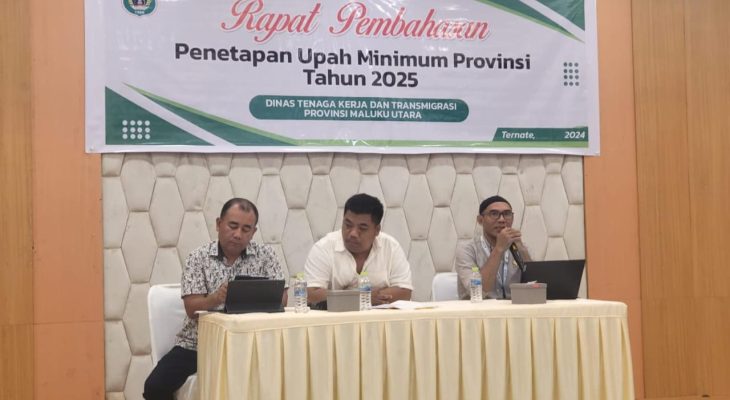 Resmi Ditetapkan, Ini Besaran UMP Maluku Utara Tahun 2025
