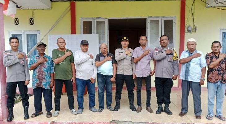 Ini Cara Polres Kepulauan Sula Jaga Kamtibmas Usai Pilkada 2024