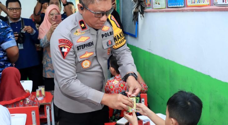Wakapolda Malut: Jajaran Polres Wajib Dukung Program Makan Bergizi Gratis