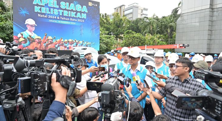 Stok Energi Primer Cukup, PLN Siap Pasok Listrik Andal Selama Nataru