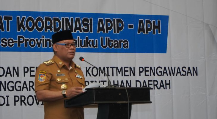 Rakor APIP dan APH Maluku Utara, Pj Gubernur: Demi Tata Kelola Pemerintahan yang Baik  